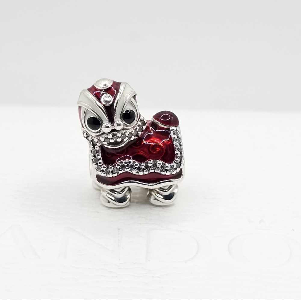 🧧Authentic Pandora ⭐️RETIRED⭐️ CHINESE LION DANCE CHARM🎁